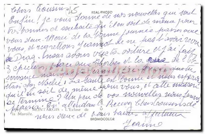 Canal da Marolle — vista do dique e das margens — editor Cap — Verso