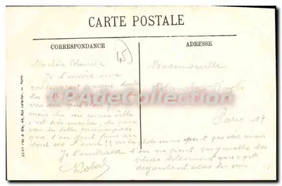 Montargis — Visão panorâmica para o Canal — N. G. — Verso