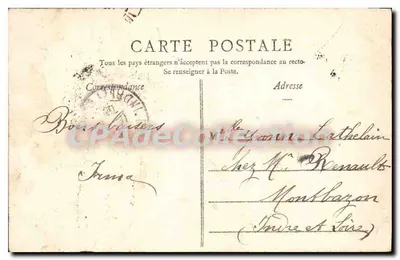 Orléans - Das Bischofsschloss — Verlag Galeries — Rückseite