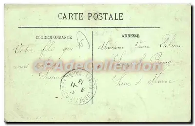 Orléans — O Mail em um Dia de Música — Maume-Vernedal, Editor, Livraria do Loiret — Verso