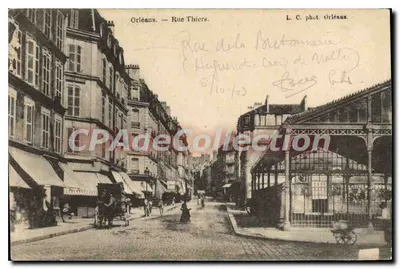 Orléans — Rue Thiers — L. C. fot. Orléans