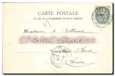 Orléans — Kaserna Coligny — B.F. Paris, n°43 — Rewers