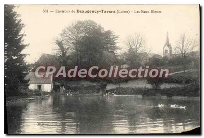 Umgebung von Beaugency-Tavers (Loiret) — Les Eaux Bleues — n°501
