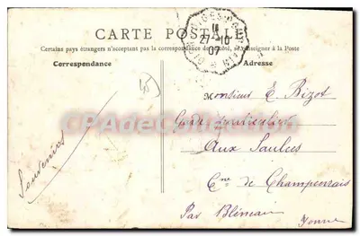 Gien — Viaduc sur la Loire — B. F., Paris — Verso