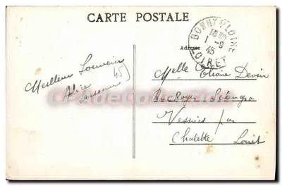 Bonny-sur-Loire — A Loire e as Pampas — Edição Paré — Verso