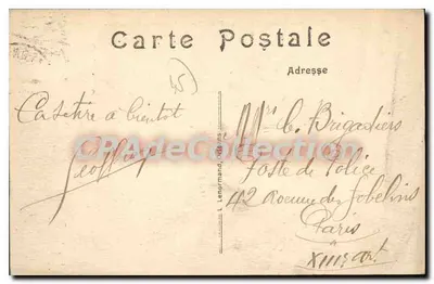Saint-Firmin-sur-Leire — O Ponte-Canal — Comprimento de 660 metros — Editor: L. Lenormand, Orléans — Verso