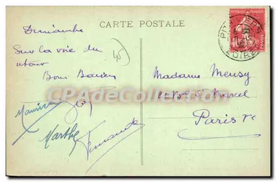Pithiviers - Escada da Porta — Lib. Louis Joly, Pithiviers — Verso