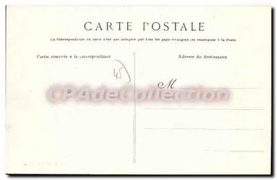 Malesherbes — Kasteel van Augerville — F. Tuion, uitgever, te Moret-sur-Loing — Achterkant