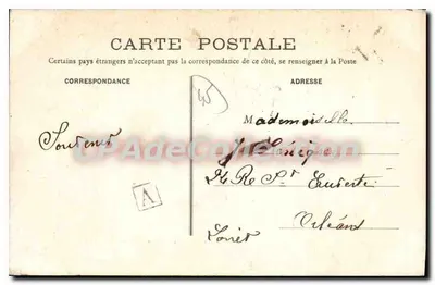 Meung-sur-Loire — O Ponte — Livraria Vve Gonelle — Verso