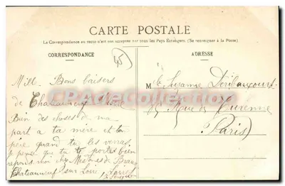 Châteauneuf-sur-Loire — Brzegi Loiry — Grivot, wyd. — Rewers