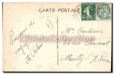 Châtillon-sur-Loire (Loiret) — Most Kanału — Wydawnictwo Kagu — Rewers