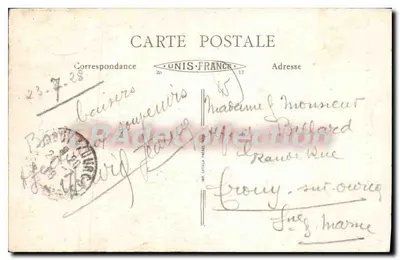 Malessherbes - Jaskinia Bourrelier — Wyd. B. nr 205 — Rewers