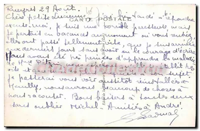 St LAURENT-les-TOURS, perto de Saint-Céré (Lot) — Os Muros e o Castelo — Le Lot Illustré n°1598 — Verso