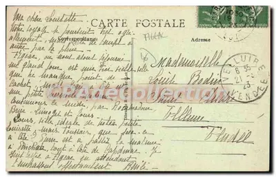 Porte de la Maison de Galot de Gimonchée à Figeac — editor desconhecido, número de série não visível — Verso