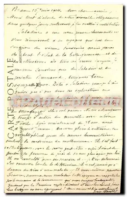 Agen — Panoramische uitzicht op het Kanaalbrug en het vlakke terrein van de Garonne — n°73 — Achterkant