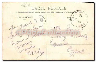 Masakra w Machecoul — scena historyczna — Muzeum w Agen, wydawca Pichot, Agen, nr 3013 — Rewers