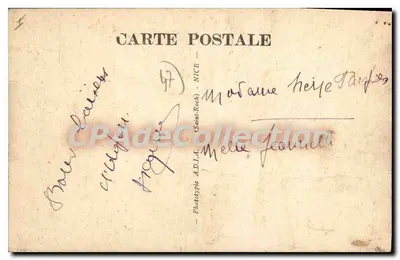 Agen — Praça e Estátua da República — Fototipia A.D.I.A. (Saint-Roch) — Verso