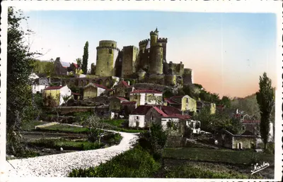 Castelo de Bonaguil — Vista geral — Edição Narbo, n°47