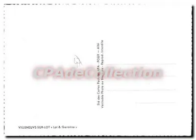 Villeneuve-sur-Lot — Lembrete — APA — Verso