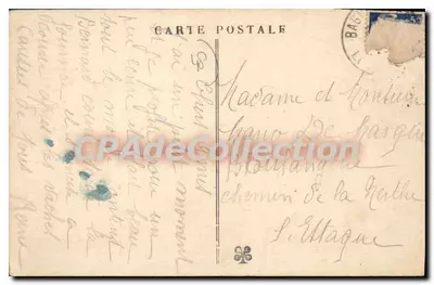 Bagnols-les-Bains — Vista geral — editor desconhecido, n° 697 — Verso