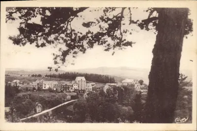 Langogne (Lozère) — Vista geral Sul-Este — Cim