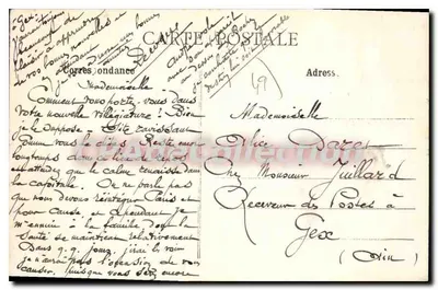 Angers - Rue Baudrière - A Torre de Villebon — L. V., fot. n°461 — Verso