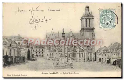 Beaufort-en-Vallée — Église Notre-Dame — Phot. H. Goistard, Beaufort