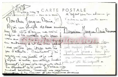 Les Fonts-de-Ce — Plac Miejski — Wydawca Cim — Rewers