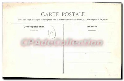 Castelo de La Morinière — Facha lateral (século XVI) — Pannier, editor — Verso