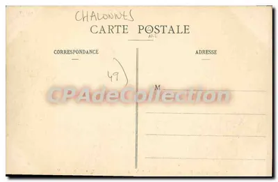 Lançamento de uma Ponte de Barcos na Loire, em Chalonnes — pelo 6º Génio — L. V., fot. — Verso