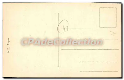 St-Lambert-la-Potherie — Castello di Coltrie — A. B. Angers — Verso