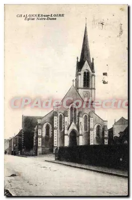 Chalonnes-sur-Loire — Igreja de Nossa Senhora — CPAdeCollection