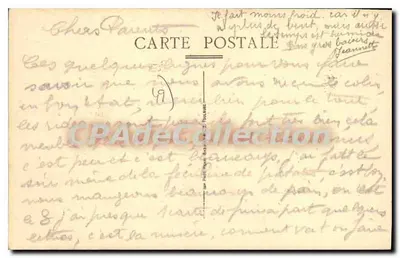 St-Pierre-Montlimard — A Gruta de Lourdes — Edit. Blin, Tabac — Verso