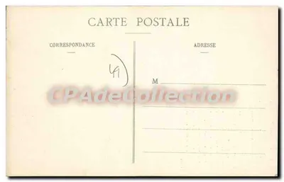Aproximadamente Angers — Monumento elevado na Roche de Murs em 1889 — L. V., pbot. — Verso