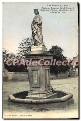 Statue de Jeanne de Laval à Beaufort-en-Vallée — Édition Goislard