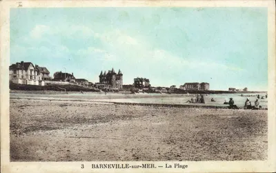 Barneville-sur-Mer — A Praia — Editor P. Sorel
