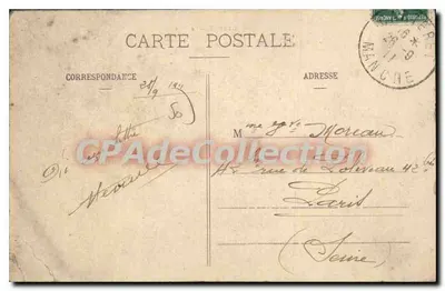 Carteret - O Porto — visão do porto e do cais — editor desconhecido — Verso