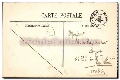 Cherbourg — Batteria Salut — wydawca nieznany, nr III — Rewers