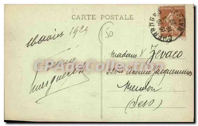 Cherbourg — Ogólny widok Rady z Flotą — Kolekcja A. B., Cherbourg — Rewers