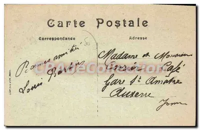 Granville — El Plat Gousset y la Playa vistos desde el Molino de Viento — L1 — Reverso