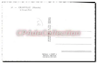 Granville (Manche) — La Baie — Edizioni Gaby — Verso