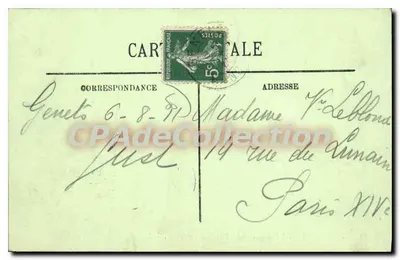 Le Mont Saint-Michel — Les Prés Salés des Grèves — LL. — Verso