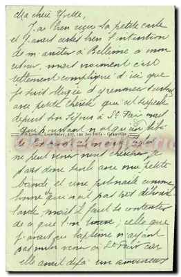 Saint-Pair-sur-Mer — Widok plaży przy niskiej wodzie — Wydawnictwo Lecoiteley, nr 240 — Rewers