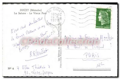Ducey (Manche) — O Velho Ponte — Les Éditions du Ménil — Verso