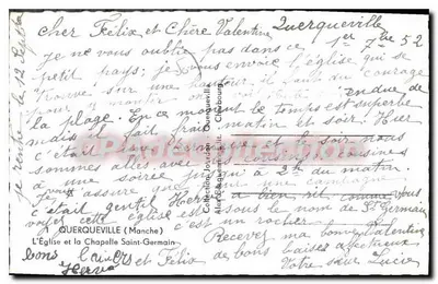 Querqueville — Katedra Świętego Germaina — Alex — Rewers