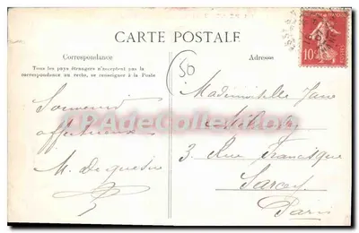 Chapelle-sur-Vire (Manche) — Algemene uitzicht — Uitgever: CPAdeCollection — Achterkant