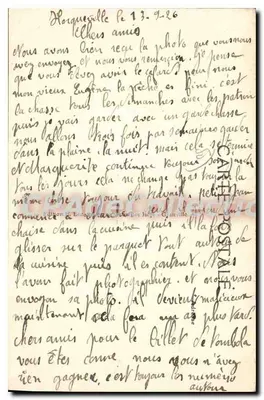 Wyspy Chausey — Widok na forteczę — Wydawnictwo E. Le Goff, nr 23 — Rewers