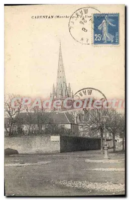 Carentan (Manche) — L'Église — éditeur inconnu