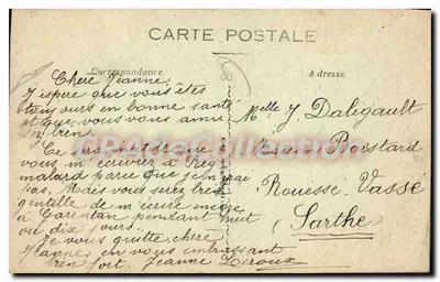 Carentan (Manche) — L'Église — éditeur inconnu — Verso