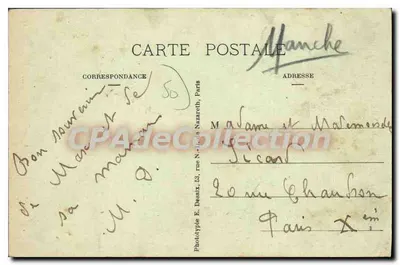 La Haye-Pesnel (Manche) — O Calvário — Edit. Godet 8 — Verso